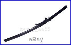 1060 High Carbon Steel Katana Sharp Blade Samurai Sword Full Tang Iron Tsuba