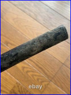 Antique Japanese Tea Ceremony Wooden Sword Rare Chashitsu-Gatana w Iron Tsuba Antique Japanese Tea Ceremony Wooden Sword Rare Chashitsu-Gatana w Iron Tsuba