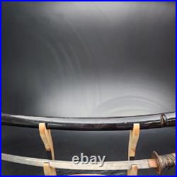 Antique Japanese Wakizashi Ornate Iron Tsuba Samurai Sword Antique Japanese Wakizashi Ornate Iron Tsuba Samurai Sword