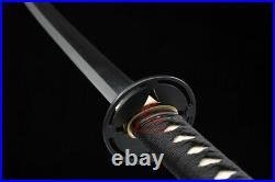Battle ready Hand forged folded steel blade japan katana iron tsuba sharp sword