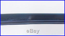 Blue Katana Folded Steel Japanese Sword Blue Blade Iron Tsuba Full Tang Sharp
