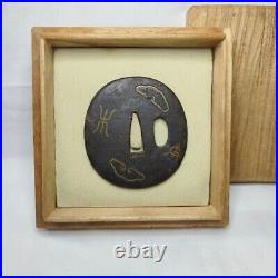 Japan Antique Samurai Katana Tsuba Edo Period Japanese Sword Metalwork Art