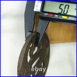 Japanese Antique Copper Inlay OpenWork Tsuba Samurai Katana SwordGuard fromJapan Japanese Antique Copper Inlay OpenWork Tsuba Samurai Katana SwordGuard fromJapan