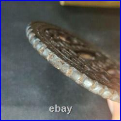Japanese Antique Namban Foreign-Style Openwork Tsuba Katana SwordGuard fromJapan Japanese Antique Namban Foreign-Style Openwork Tsuba Katana SwordGuard fromJapan