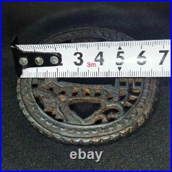 Japanese Antique Namban Foreign-Style Openwork Tsuba Katana SwordGuard fromJapan Japanese Antique Namban Foreign-Style Openwork Tsuba Katana SwordGuard fromJapan