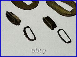 Japanese Antique Tsuba of Katana Samurai Sword Guard Iron Rare Design 69-A15
