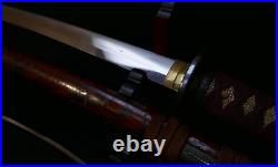 Japanese Edo Wakizashi Sword Signed Hishuju Nobuyoshi Full Temper Shogun