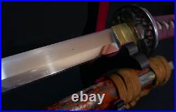 Japanese Edo Wakizashi Sword Signed Hishuju Nobuyoshi Full Temper Shogun