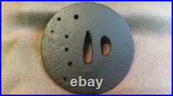 Japanese Sword tsuba Iron Tsuba Big Dipper Sword Equipment Arms Koshirae Japanes Japanese Sword tsuba Iron Tsuba Big Dipper Sword Equipment Arms Koshirae Japanes