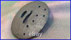 Japanese Sword tsuba Iron Tsuba Big Dipper Sword Equipment Arms Koshirae Japanes Japanese Sword tsuba Iron Tsuba Big Dipper Sword Equipment Arms Koshirae Japanes