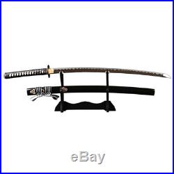 Kill Bill Samurai Katana Japanese Sword Manganese steel Iron Tsuba Hamon Sharp
