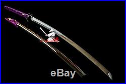 New Sale Clay Tempered Full Tang Blade Japanese Nodachi Katana Sword Iron Tsuba