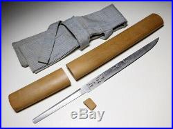 SIGNED O-KOGATANA Sword Japanese Original Gendaito Tanto in Shirasaya