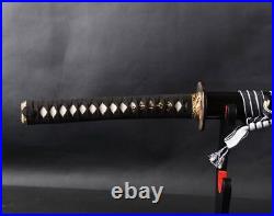 Sharp Blade Japanese Samurai Katana Sword Full Tang Engroove Iron Tsuba Practise
