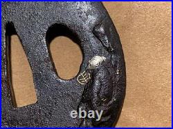 Sword Equipment Iron Tsuba 1 Arms