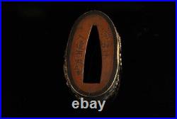 Tsuba Japanese Iron Sword Guard 36g