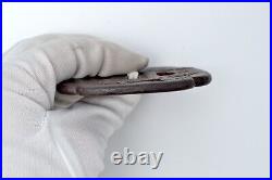 Tsuba Japanese antique Iron Mumei plum tree design Edo era