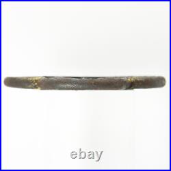 Tsuba Nanban Arabesque Sacred gem Iron Japanese Antique Sword Fittings Tsuba Nanban Arabesque Sacred gem Iron Japanese Antique Sword Fittings